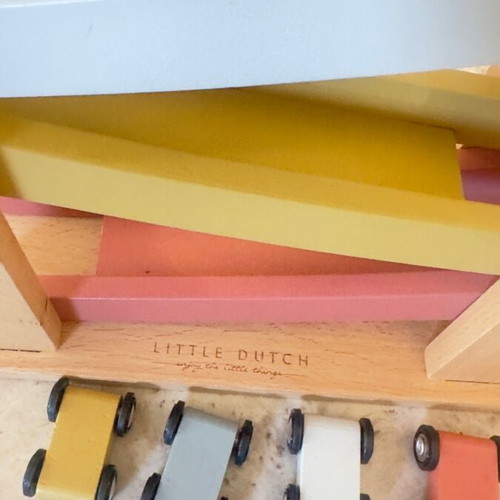 Little Dutch wooden track like new with pastel colors