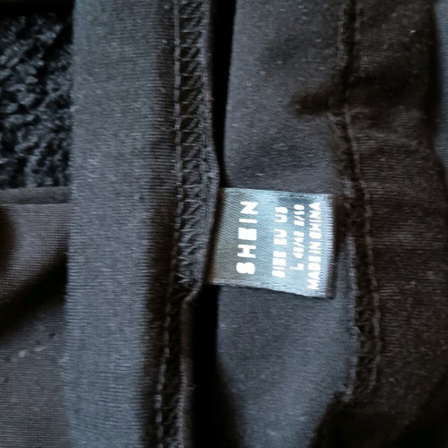 Black maternity pants Shein like new with elastic waistband