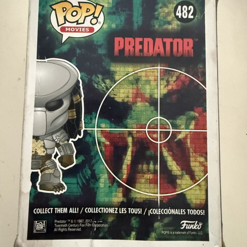 Funko Pop! Predator 482 vinyl figure used, rare