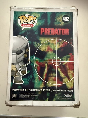 Funko Pop! Predator 482 vinyl figure used, rare