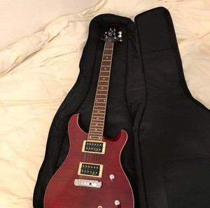 Ηλεκτρική Κιθάρα Harley Benton CST-24 Black Cherry Flame Deluxe