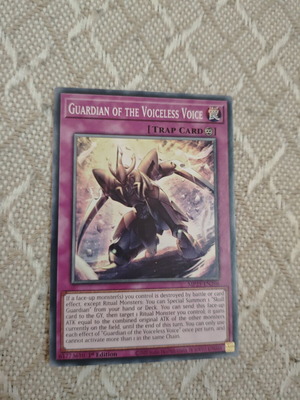 Guardian Of The Voiceless Voice Yu-Gi-Oh! card like new