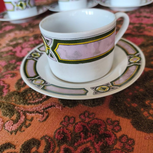 Tea and coffee cups new, set