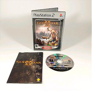 God of War II Platinum πλήρες Ελληνικό PS2 Playstation