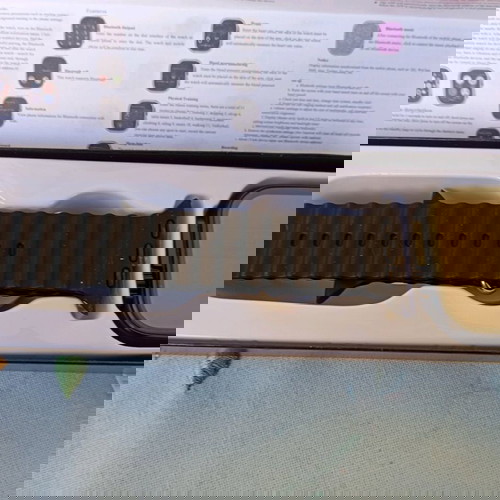 Ρολόι χειρός, Μαύρο χρώμα, Smart watch, Ψηφιακό, Καινούργιο στο κουτί του Με φορτιστή οδηγίες χρήσης