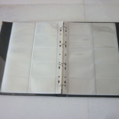 empty album for telecards with sheets capacity of 230 slots
