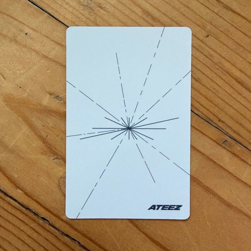 Ateez San Golden Hour Part 2 Kpop photo card