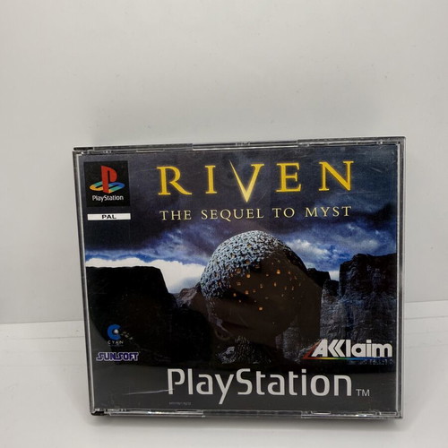 Riven The Sequel to Myst PlayStation PS1 used