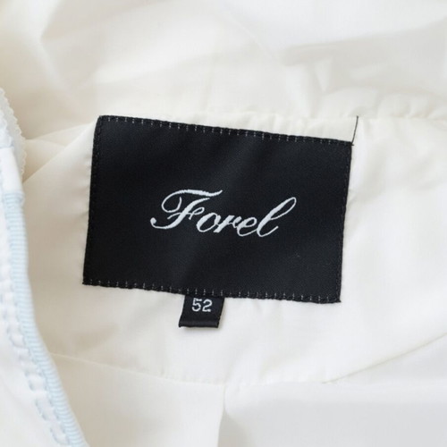 Forel White Quilted Vest Size 52 New