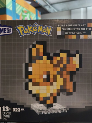 Mega Pokemon Eevee Pixels new, sealed