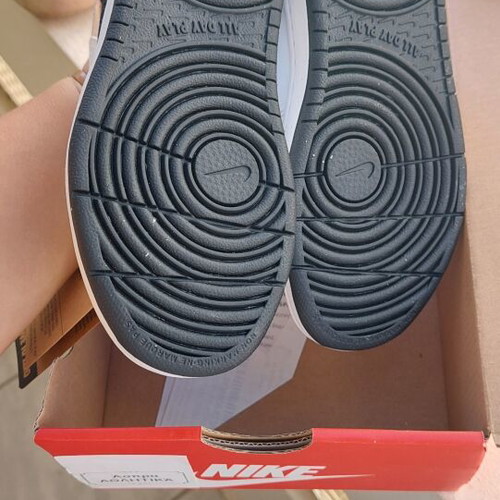 Nike white athletic shoes size 28 new with box and tag