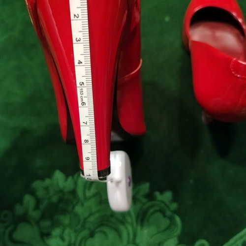 Hilfiger Denim Pumps Size 38 Like New, Red