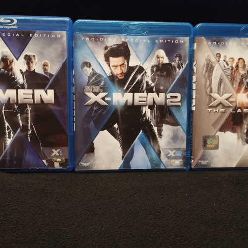 X-Men Trilogy Special Edition Blu-Ray new with Greek subtitles