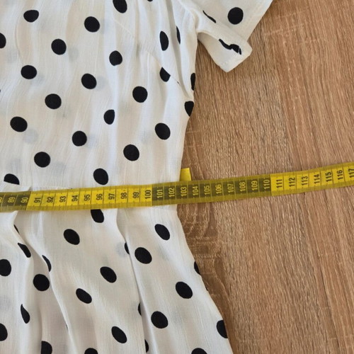 New Look dress XL to XXXL, like new, black and white polka dot summer fabric