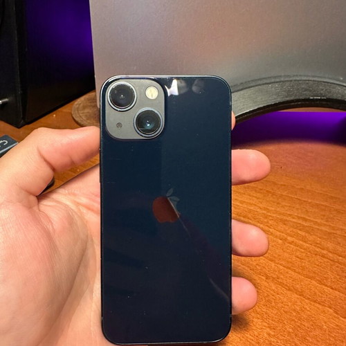 iPhone 13 Mini 128GB σαν καινούργιο, μαύρο με 100% υγεία μπαταρίας