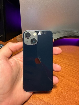 iPhone 13 Mini 128GB σαν καινούργιο, μαύρο με 100% υγεία μπαταρίας
