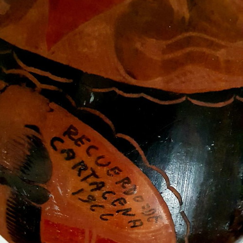 Collectible bottles used, handmade from coconut
