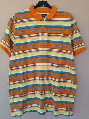 Chaps Ralph Lauren Corporation striped polo shirt, XL
