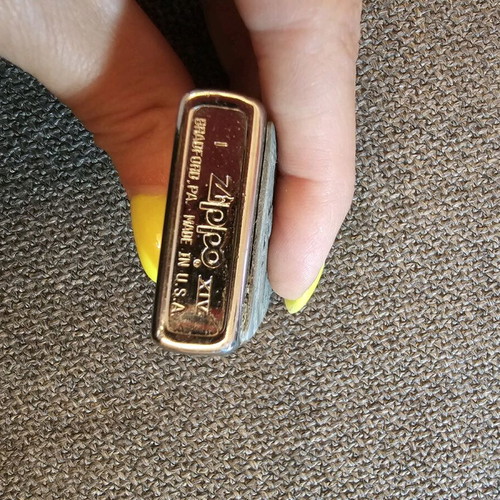 Harley Davidson Zippo lighter used
