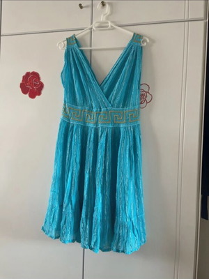 Antonella dress turquoise new, size L