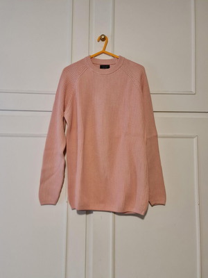 Zara men's sweater pink like new, size L