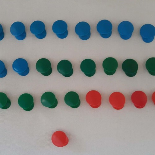 Playmobil caps pack of 25 like new