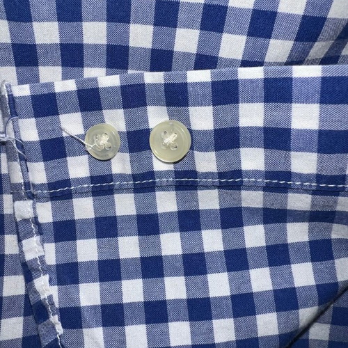 Πουκάμισο Ralph Lauren μεταχειρισμένο για αγοράκι 3 ετών, άσπρο και μπλε