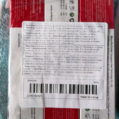 Probiotic Toothpaste SP-6 120g pack of 3 new