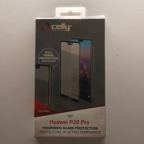 Celly Tempered Glass Screen Protector for Huawei P20 Pro, new