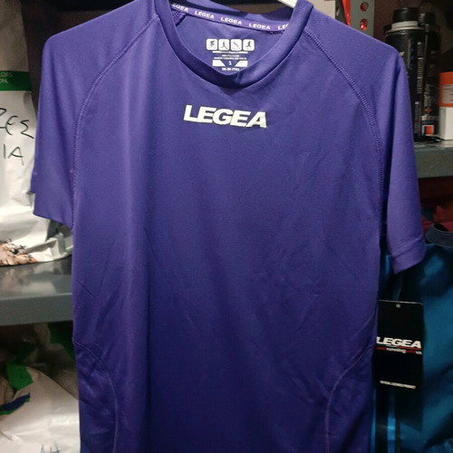Legea sports T-shirt new, purple, size L