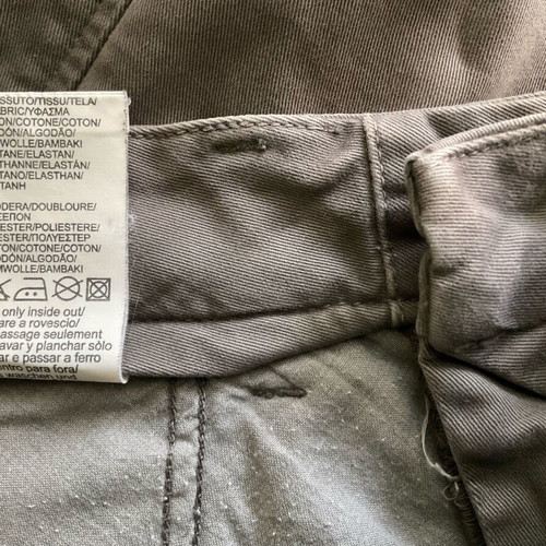 Staff men's pants used, gray, size S