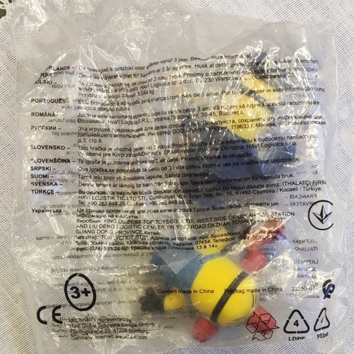 Macdonald's Minions Figures new, pack of two