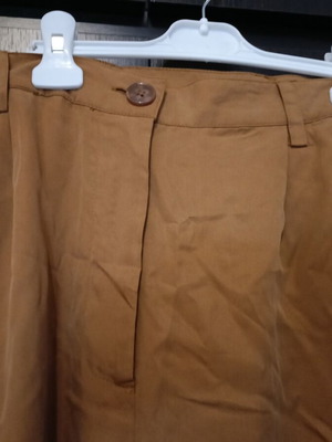 Παντελόνα ASOS καφέ 3XL σαν καινούργια, αέρινη και φαρδιά