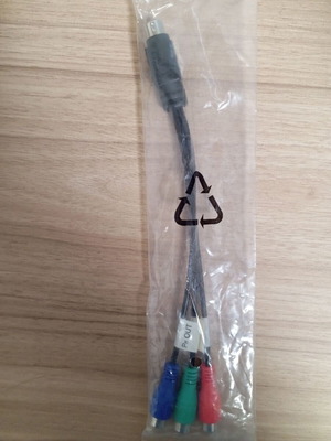 Asus 7 Pin S-Video to 3xRCA TV Cable new