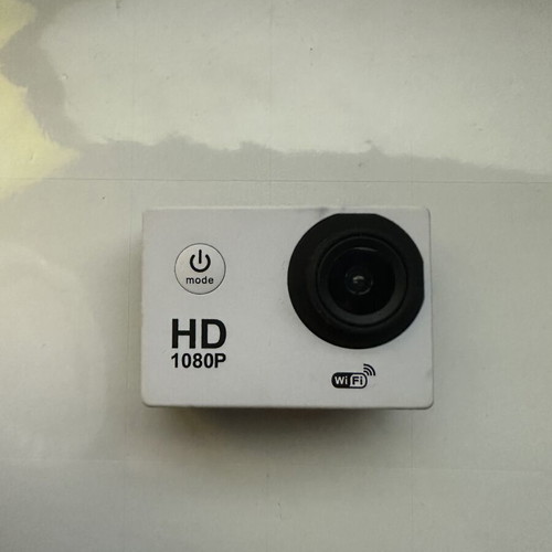 HD 1080P camera with charging cable and tripod case