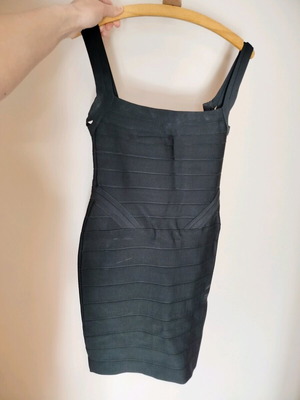 Arrogant cat φόρεμα bodycon μαύρο σαν καινούργιο, μέγεθος L