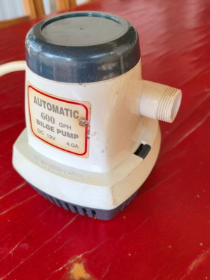 TMC Αυτόματη Αντλία Σεντίνας 600 GPH 12V 4A