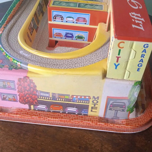 Antique plastic toy used