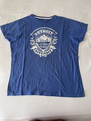 Men's T-shirt, medium, blue