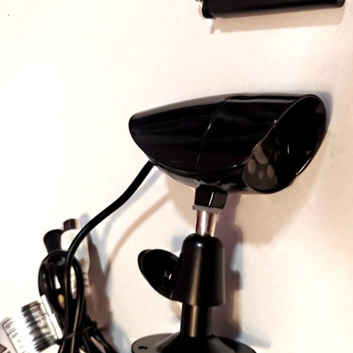 Color CCTV surveillance camera new with 8 LED lights