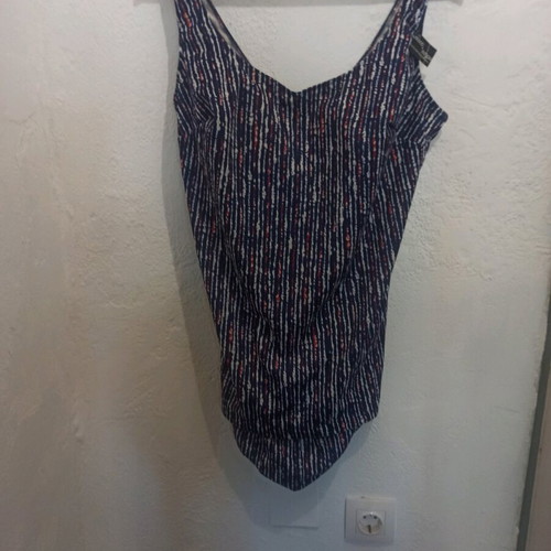 Olosomo vintage blue swimsuit like new, size XL