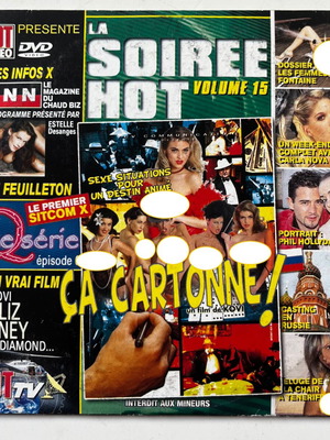 La Soiree Hot Volume 15 DVD used, romantic