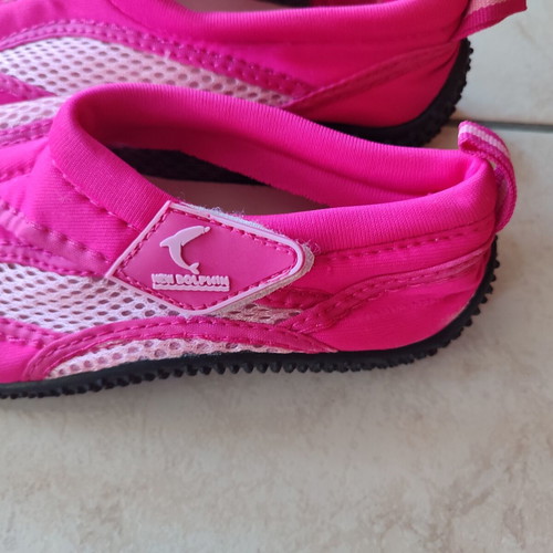 Girls' sea shoes used, size 32-33, pink