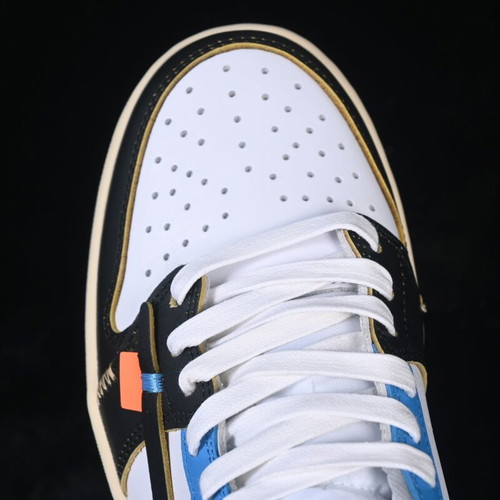 Air Jordan 1 Low sneakers new, handmade, unique streetwear design