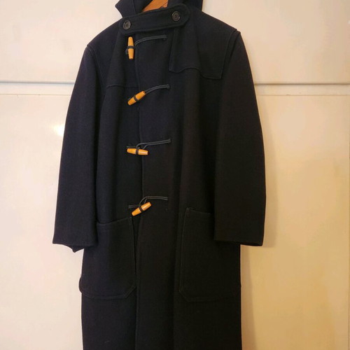Vintage English Duffle Coat 1960s like new, 100% wool, unisex