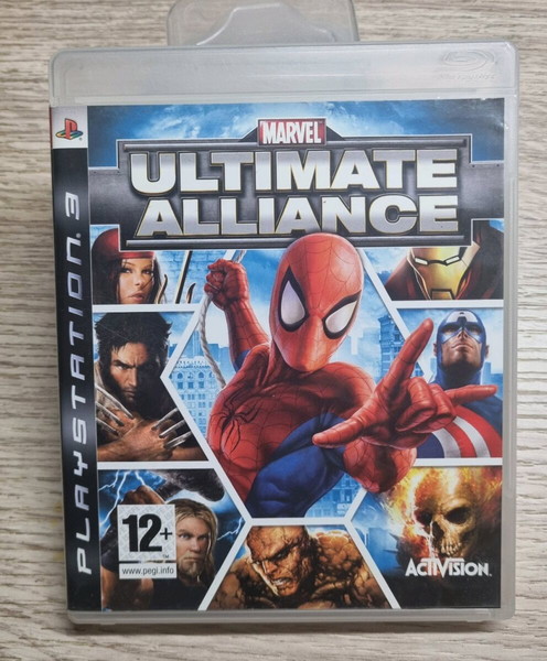 Ultimate Alliance Marvel ps3 game