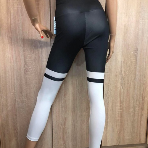Fashion Tights leggings like new, black and white, sizes S and M