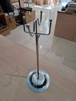 Метални стойки за чанти с регулируема височина, комплект от 5, нови