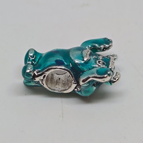 Disney Pixar Sulley Charm S925 Silver with Enamel, like new