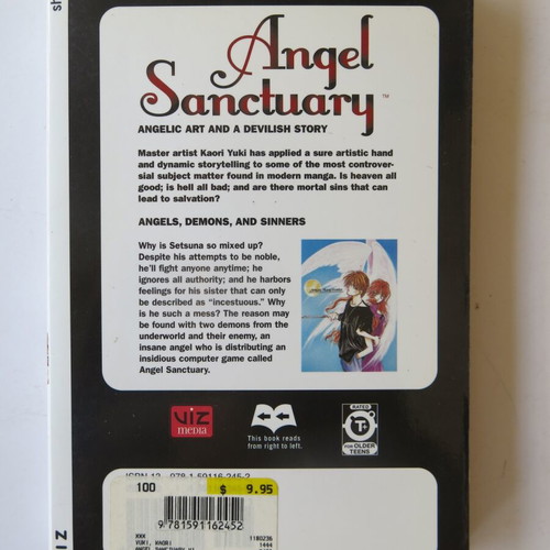 Angel Sanctuary manga used, volumes 1 and 14 in English